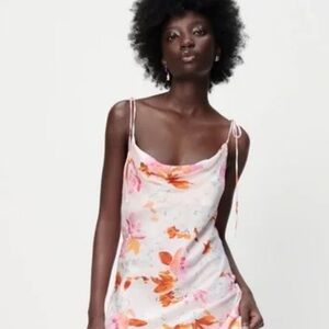 Zara Floral Slip Dress